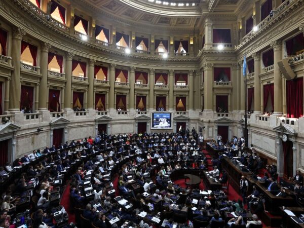 Congresso da Argentina debate projeto do presidente Javier Milei. 02/02/2024 . Foto: REUTERS/Agustin Marcarian