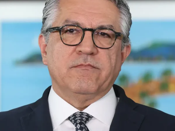 06/05/2024 –  Ministro das Relações Institucionais, Alexandre Padilha, durante entrevista coletiva.   Foto: Valter Campanato/Agência Brasil