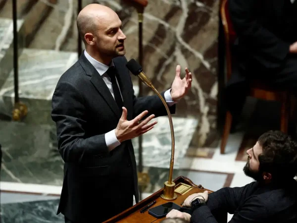 French Minister for Europe and Foreign Affairs Jean-Noel Barrot speaks during the questions to the government session at the National Assembly in Paris, France, February 4, 2025. Reuters/Benoit Tessier/Proibida reprodução