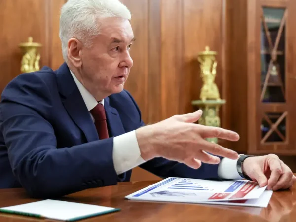 Prefeito de Moscou, Sergei Sobyanin
05/05/2025
Sputnik/Vyacheslav Prokofyev/Pool via REUTERS
