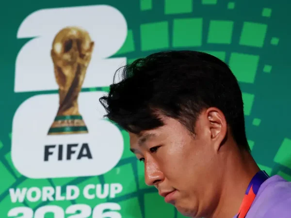Soccer Football - FIFA World Cup 2026 - South Korea Press Conference - Estadio Guadalajara, Guadalajara, Mexico - June 10, 2026 South Korea's Son Heung-min during the press conference REUTERS/Paul Childs