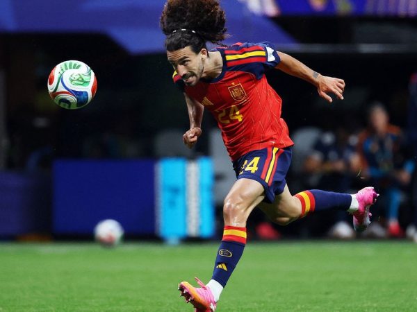 Marc Cucurella, da Espanha
15 de junho de 2026 IMAGN IMAGES via Reuters/Jordan Godfree/Proibida Reprodução