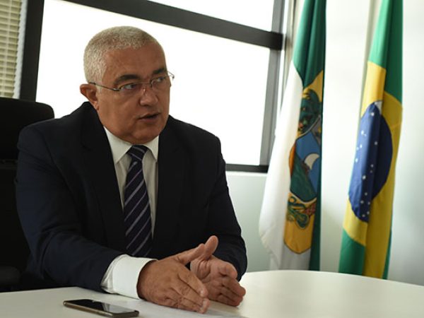 Coronel Araújo, titular da Secretaria de Segurança Pública e Defesa Social do RN. — Foto: Adriano Abreu