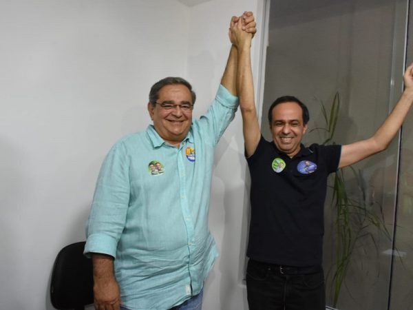 Álvaro Dias anunciou apoio à candidatura de Fábio Dantas. — Foto: Reprodução
