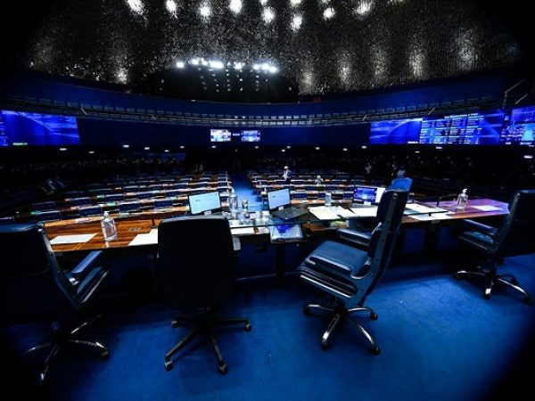 O Senado é composto de 81 parlamentares. — Foto: Marcos Oliveira/Agência Senado