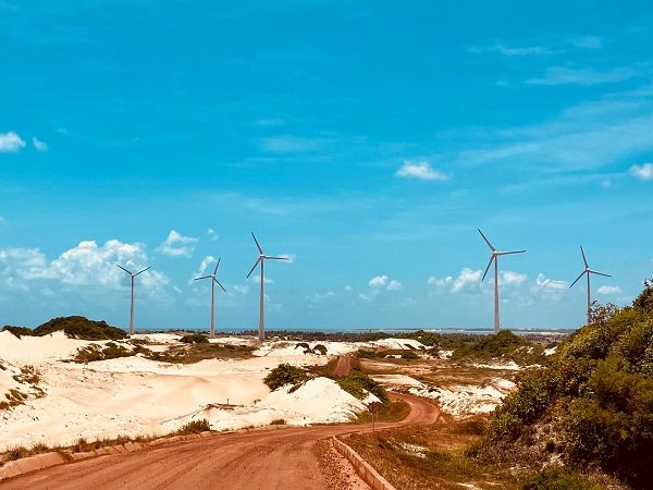 O Brasil ocupa desde 2021 a sexta posição no ranking mundial em capacidade instalada de energia eólica. — Foto: Reprodução