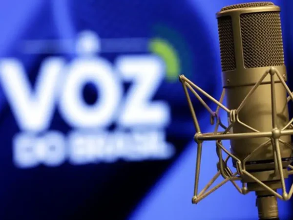 Brasília (DF), 13/06/2025 - Microfone do programa A Voz do Brasil. Foto: Bruno Peres/Agência Brasil