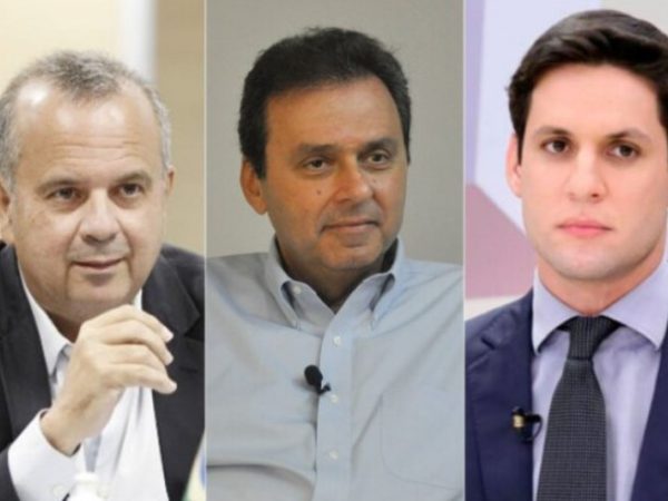 Rogério Marinho, Carlos Eduardo e Rafael Motta. — Foto: Reprodução