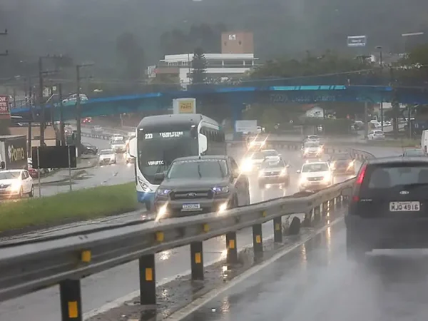 Chuvas em Santa Catarina – Estradas do Meio Oeste estão interditadas devido às fortes chuvas que assolam a região. Foto: Julio Cavalheiro/Arquivo Secom