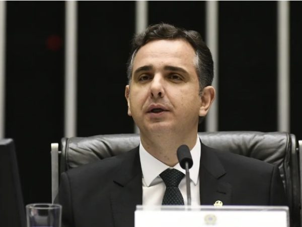 Senador Rodrigo Pacheoc, presidente do Senado. — Foto: Reprodução