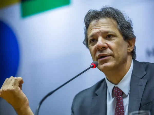 Brasília, 30.10.2023, O ministro da Fazenda, Fernando Haddad, durante entrevista coletiva de imprensa para anunciar os Indicados para diretoria do Banco Central.
Foto: Diogo Zacarias/MF
