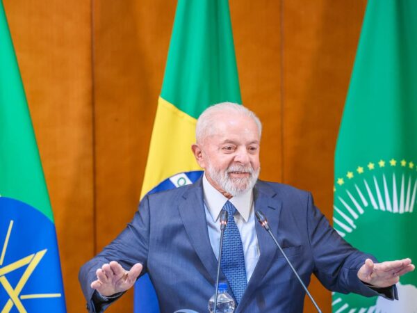 18.02.2024 - Presidente da República, Luiz Inácio Lula da Silva, durante Coletiva de imprensa. Adis Abeba - Etiópia.  
Foto: Ricardo Stuckert / PR
