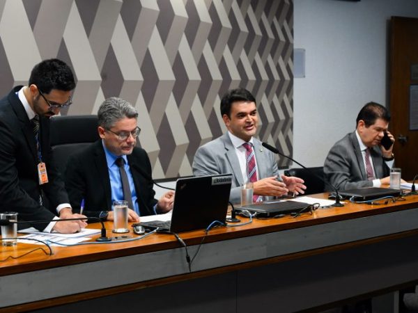 Rubens Pereira Júnior (C): governo pagará todos os créditos dentro de um planejamento - Marcos Oliveira/Agência Senado