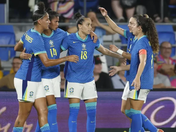 Brasília (DF) 01/12/2024 - Temporada marcada pela prata olímpica termina com novo triunfo sobre rivais, agora por 2 a 1, gols de Gabi Portilho e Lauren. Brasileiras se preparam para Copa América.
Foto: Rafael Ribeiro/CBF