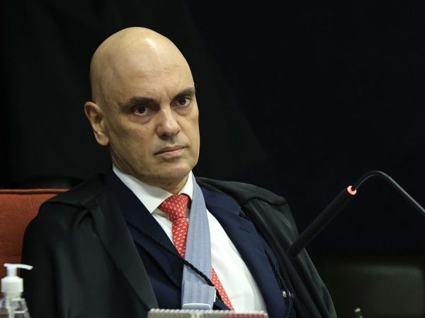Brasília (DF), 20/05/2025 - Ministro Alexandre de Moraes participa da Primeira Turma do STF que julga denúncia sobre o núcleo 3 da PET 12.100. Foto: Rosinei Coutinho/STF