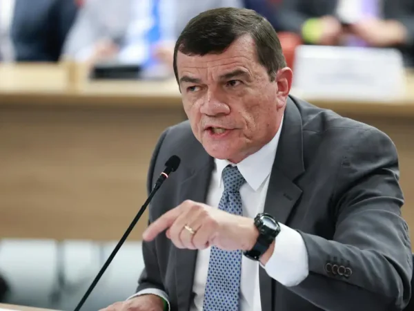Brasília (DF), 10/06/2025 - Depoimento  ex-ministro da Defesa Paulo Sérgio Nogueira.
O ministro do Supremo Tribunal Federal (STF) Alexandre de Moraes começa a ouvir os réus do núcleo 1 na ação da trama golpista, os interrogatórios ocorrerão presencialmente na sala de julgamentos da primeira turma da corte 
Foto: Fellipe Sampaio/STF