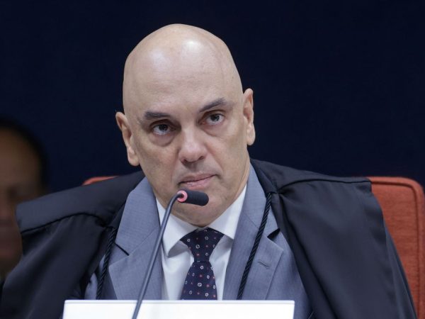 Brasília (DF), 14/10/2025 - Ministro Alexandre de Moraes durante sessão no STF de julgamento da Ação Penal 2694 -Núcleo 4 da trama golpista. Foto: Rosinei Coutinho/STF