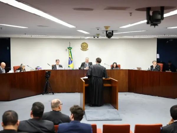 Brasília (DF), 14/10/2025 - Sessão no STF de julgamento da Ação Penal 2694 -Núcleo 4 da trama golpista. Foto: Gustavo Moreno/STF