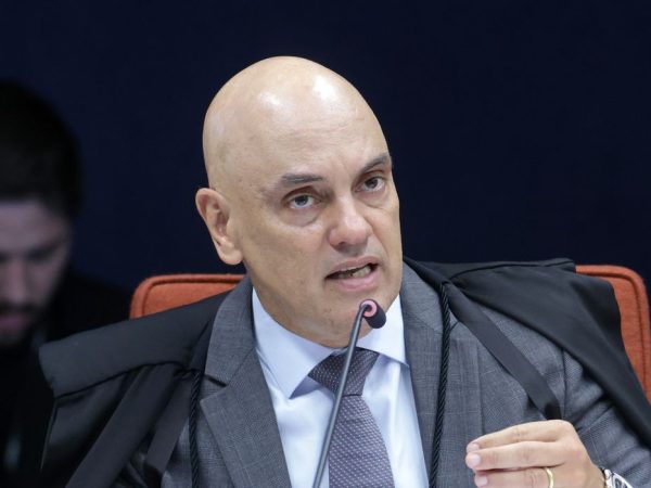 Brasília (DF), 21/10/2025 - Ministro Alexandre de Moraes durante sessão no STF de julgamento da Ação Penal 2694 -Núcleo 4 da trama golpista. Foto: Rosinei Coutinho/STF