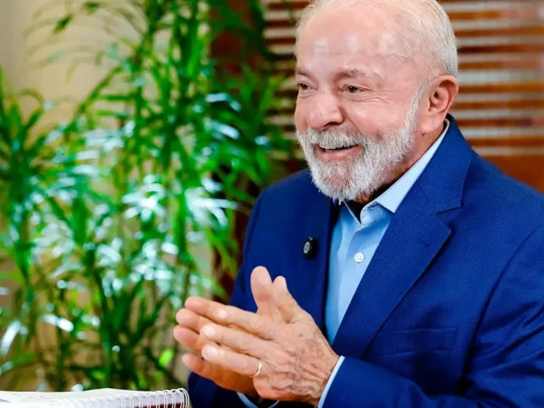 Fortaleza (CE, 01/04/2026 - Presidente da República, Luiz Inácio Lula da Silva, durante entrevista concedida à TV Cidade (CE), na Sala de eventos do Gran Marquise. Foto: Ricardo Stuckert / PR