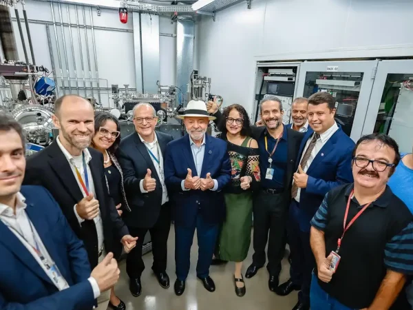 18.05.2026 - Presidente da República, Luiz Inácio Lula da Silva, durante visita às quatro novas linhas de luz do CNPEM, na Rua Giuseppe Máximo Scolfaro, nº 10.000, Polo II de Alta Tecnologia de Campinas, Campinas - SP.

Foto: Ricardo Stuckert / PR