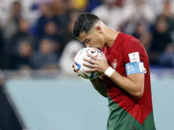 Cristiano Ronaldo alcançou marca histórica disputando mundiais pela seleção portuguesa. — Foto: Reprodução