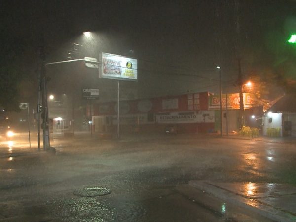 Maior precipitação aconteceu na cidade de Sousa, no Sertão da Paraíba, registrando 115,5 de chuva — Foto: Reprodução/TV Paraíba