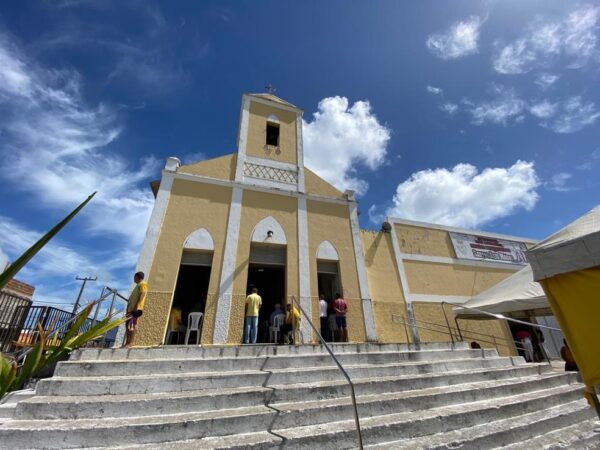 Santuário dos Santos Reis Magos, em Natal, RN — Foto: Augusto César Gomes/Inter TV Cabugi