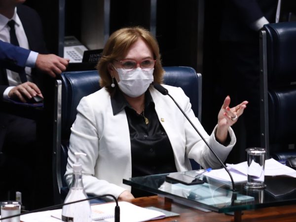 ”Defendo a devolução da MP!”, declarou a senadora potiguar. — Foto: Divulgação