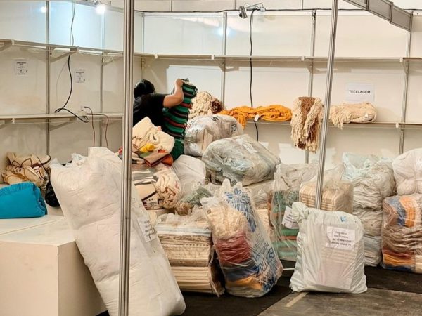 Estandes entregues para o 42ª Salão do Artesanato Paraibano, em Campina Grande — Foto: Divulgação/Governo da Paraíba