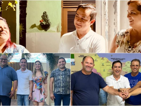 Nas cidades de Mossoró, Pau dos Ferros e Apodi, Neilton agrega um ótimo grupo político com várias lideranças de peso. — Foto: Divulgação