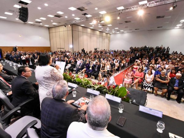 Solenidade vai oficializar o quadro de secretários de Fátima Bezerra (PT) — Foto: João Gilberto / ALRN