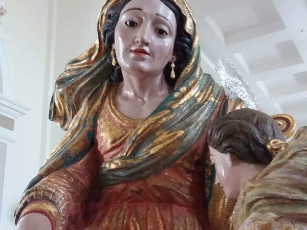 Senhora Sant'Ana, padroeira de Caicó
 — Foto: Divulgação