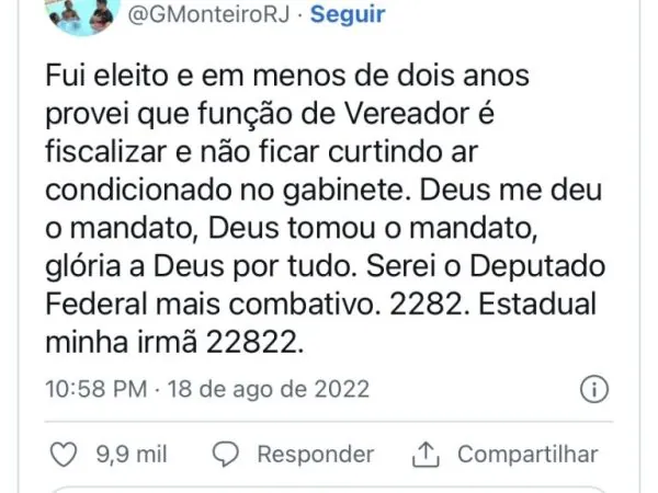 Monteiro respondeu a processo ético-disciplinar no Conselho de Ética e Decoro Parlamentar por várias denúncias. — Foto: Divulgação