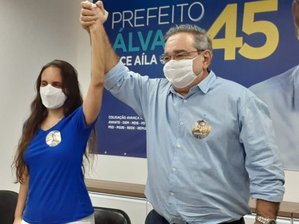 Com 100% das urnas apuradas ele teve 194.764 votos, o que representa 56,58% dos votos válidos — Foto: Juliane Bezerra/Inter TV Cabugi
