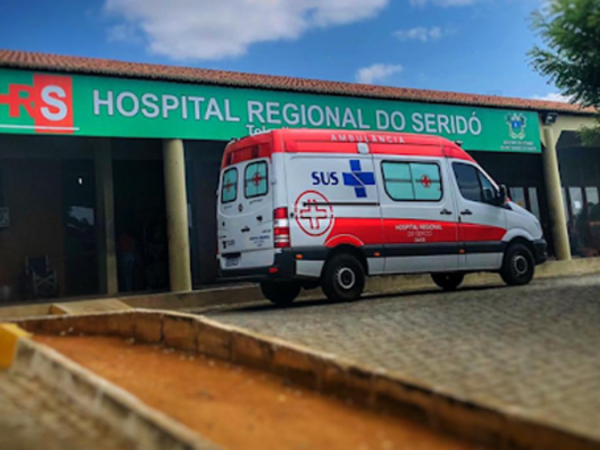 Hospital Regional do Seridó Telecila Freitas Fontes em Caicó — Foto: Reprodução de Internet