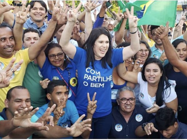 Andréa reuniu a militância e reforçou a importância da eleição de Carlos Eduardo e Jair Bolsonaro (Foto: Divulgação)
