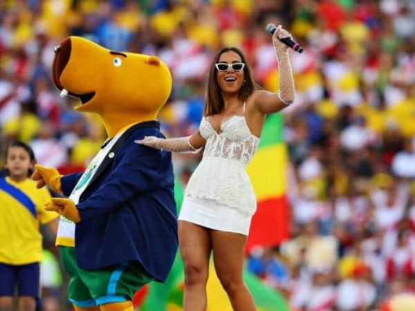 O show da funkeira acabou dividindo opiniões na final da Copa América — Foto: © Getty Images