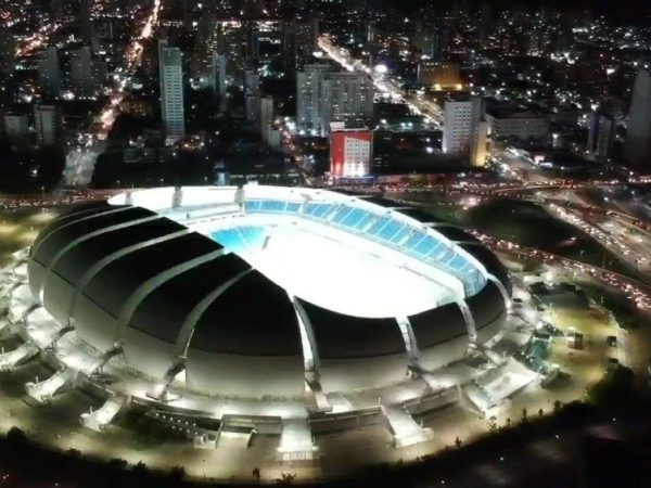 Arena das Dunas foi construída para a Copa do Mundo de 2014 em Natal. — Foto: Rafael Fernandes/Inter TV Cabugi