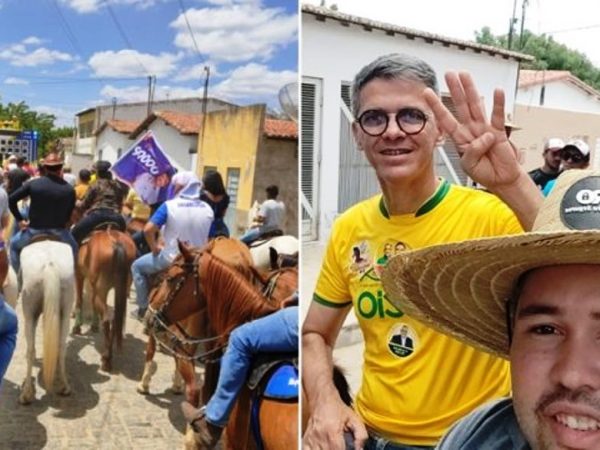 A Cavalgada foi considerada pelos organizadores como a maior já realizada no município de Caicó — Foto: Divulgação