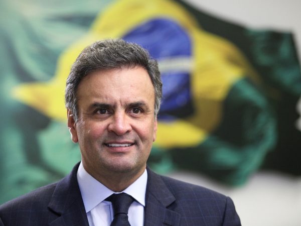 Presidente nacional do PSDB, senador Aécio Neves