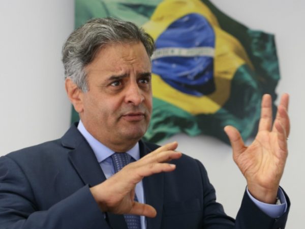 Senador Aécio Neves (PSDB) negou que tenha cometido crime (Dida Sampaio/Estadão)
