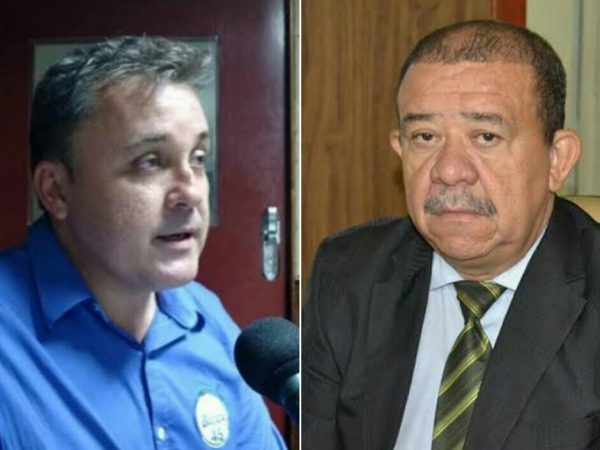 Prefeito Batata Araújo (à esquerda) e o vereador Lobão Filho (à direita) foram afastados dos seus cargos (Crédito: Reprodução)