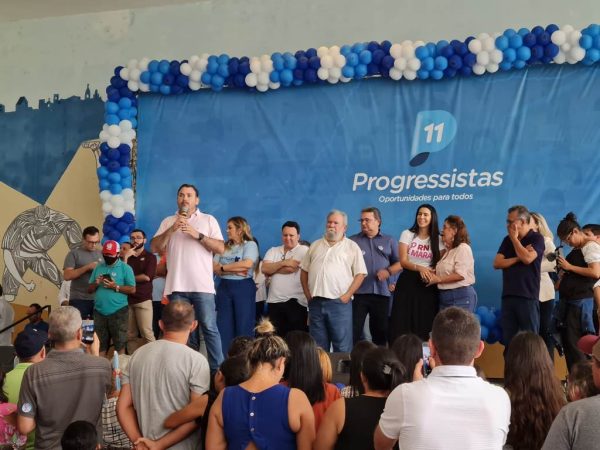 Para o presidente estadual do Partido e pré-candidato à reeleição, Beto Rosado, foi um momento especial. — Foto: Divulgação