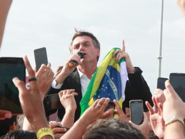 Deputado Jair Bolsonaro em passagem por Natal - Foto: José Aldenir / Agora Imagens