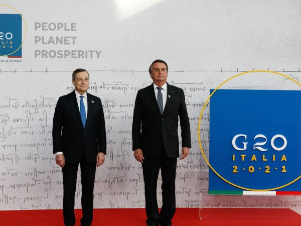 Encontro foi realizado antes da abertura da Cúpula do G20. — Foto: © Alan Santos/PR