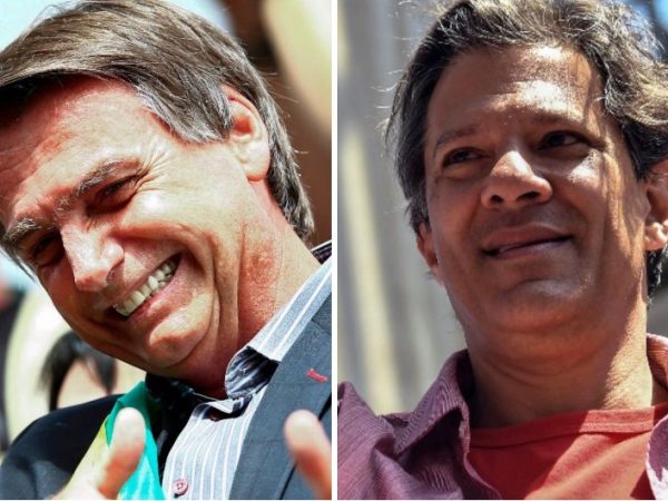 No levantamento anterior, Bolsonaro tinha 58% e Haddad, 42% (Foto: © Reprodução)