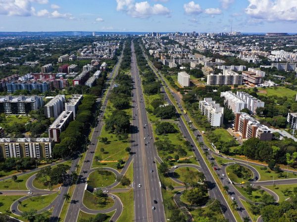 Brasília foi inaugurada pelo presidente Juscelino Kubitschek em 21 de abril de 1960. — Foto: © Agência Brasil