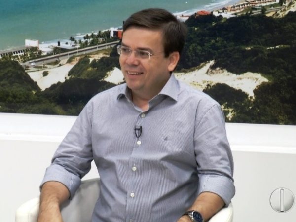 Cientista político e especialista em marketing, Bruno Oliveira na InterTV Cabugi (Foto: Reprodução)