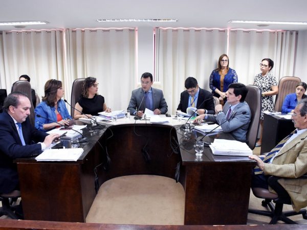 Comissão de Constituição, Justiça e Redação (CCJ) da Assembleia Legislativa (Foto: João Gilberto)